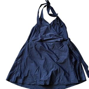 J.Crew Re-Imagined Swimsuit Navy One Piece Swimsuit Size 8